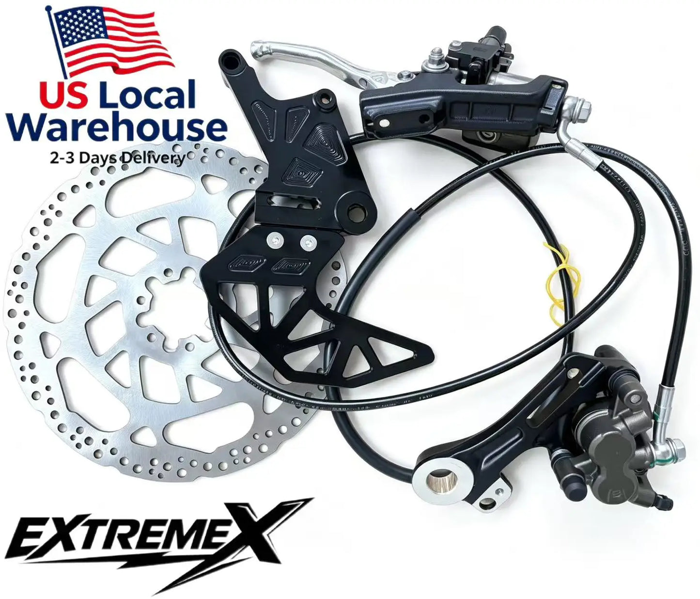 Pre-bled Ultra Bee Brakes (rear brake) for LBX/Eride pro 2.0