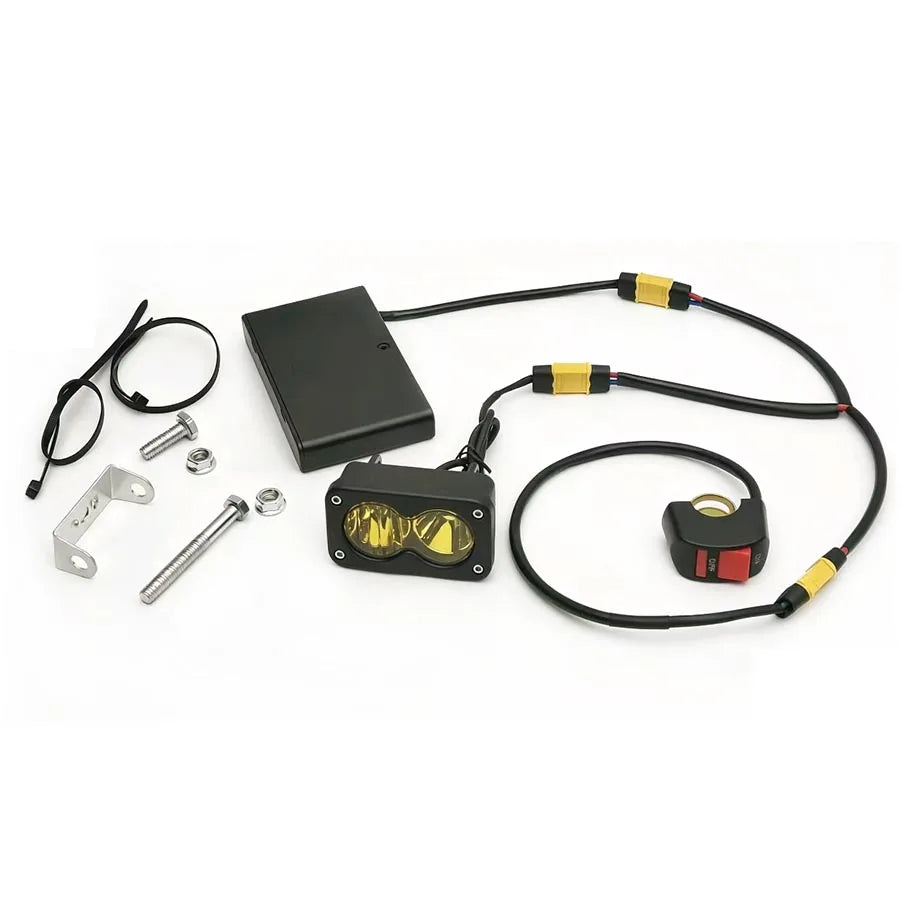 Battery powered baja light