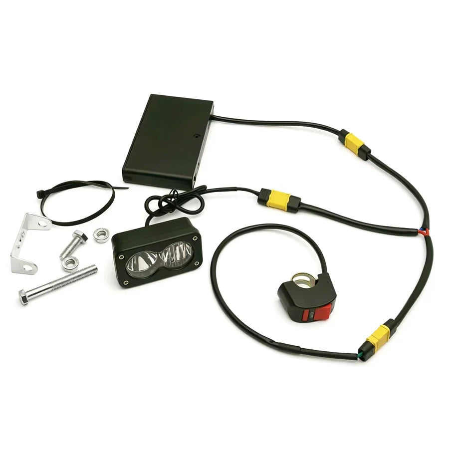 Battery powered baja light