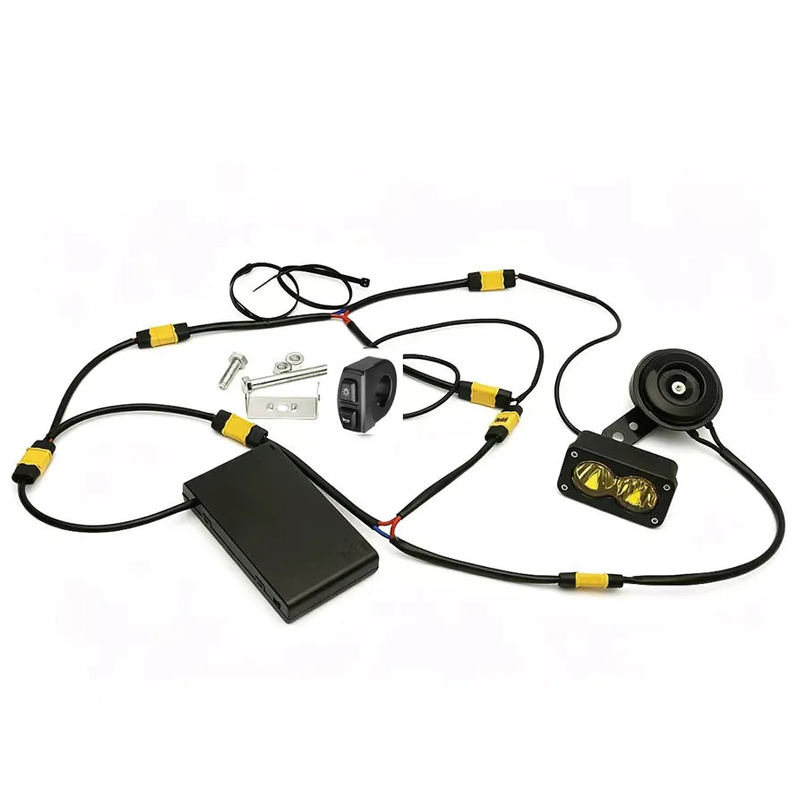 battery powered Baja Light and horn