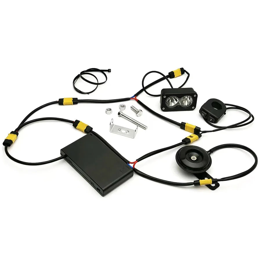 battery powered Baja Light and horn