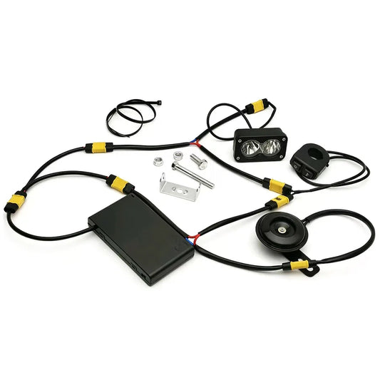 battery powered Baja Light and horn