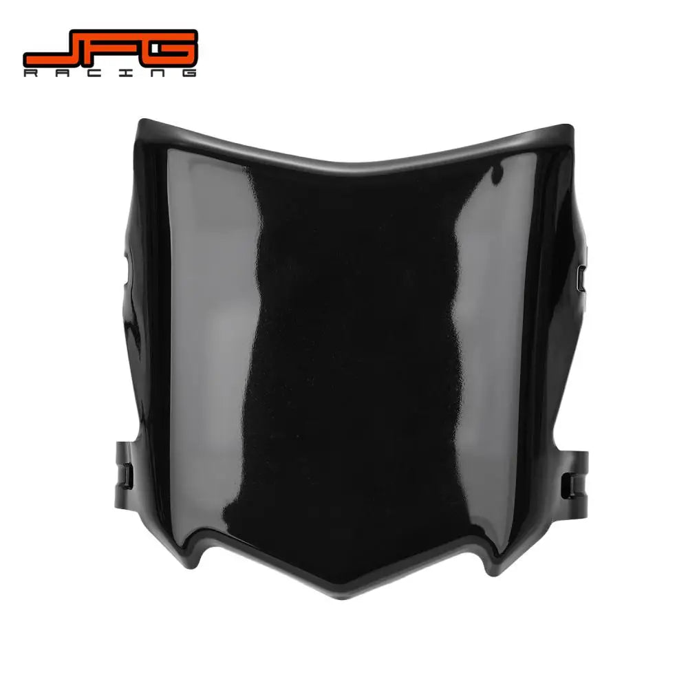 Glossy front plate