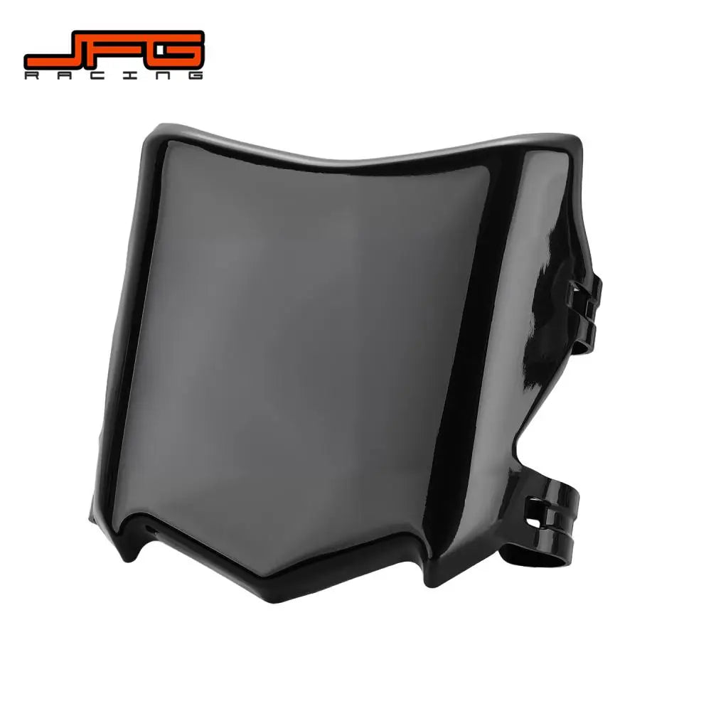Glossy front plate